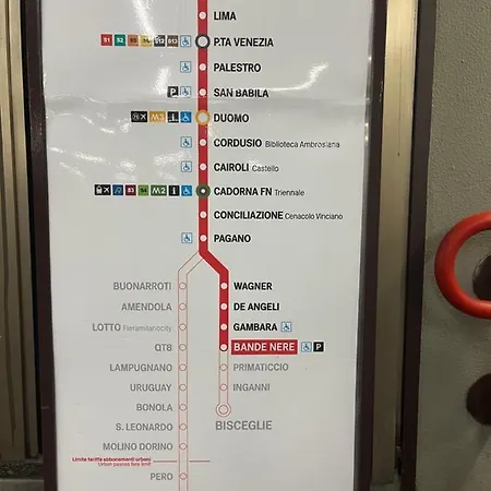 Appartement Cherry's House M1 Bande Nere - San Siro- M4 Linate